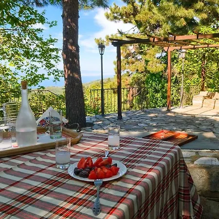 Mountain Agrokipio At Milies Of Mt. Pelion * Miléai